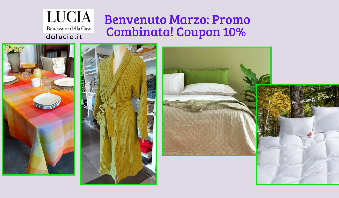 Promo combinata per una Primavera Fantastica!
