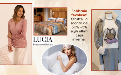 Sfrutta lo sconto del 50% + 5% sugli ultimi capi invernali!