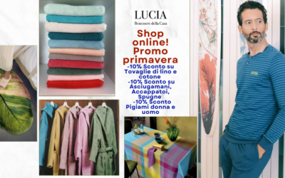 Biancheria che profuma di primavera: sfrutta le promo!