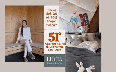 Festeggiamo i 51 anni di attività con voi!